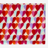 BLANKET FLEECE W/SLEEVE HEART DESIGN