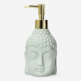 SOAP DISPENSER BUDDHA GREEN