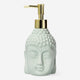 SOAP DISPENSER BUDDHA GREEN