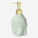 SOAP DISPENSER BUDDHA GREEN