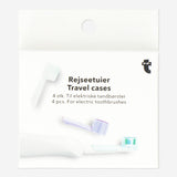 COVER CAP ELECTRIC TOOTHBRUSH HEAD UNIVERSAL COLOURED 4PCS