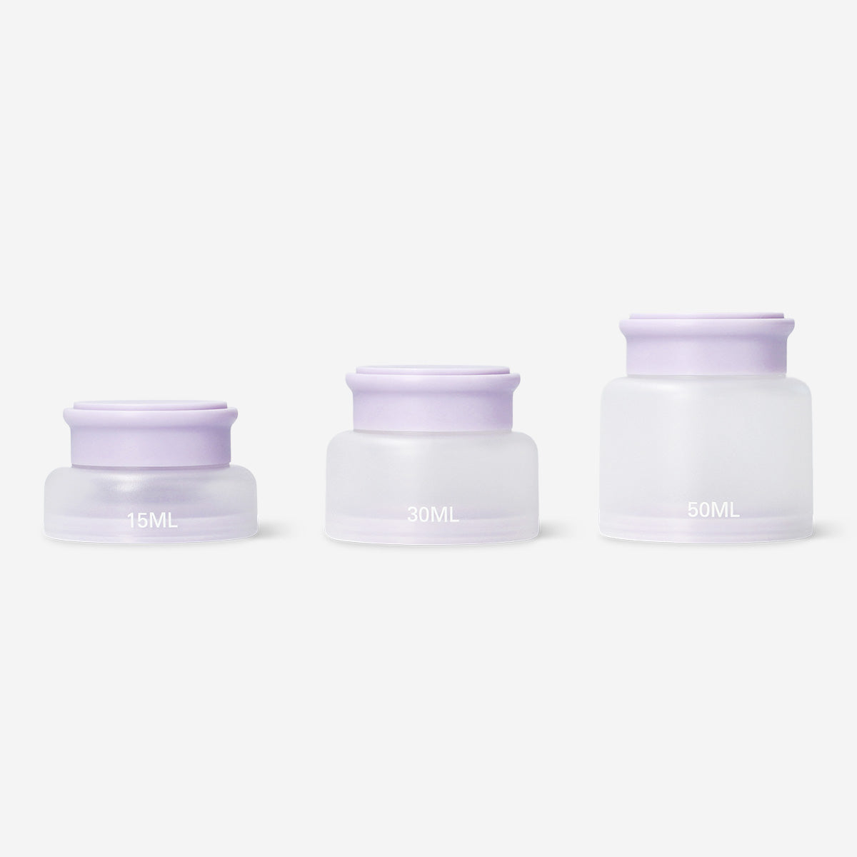 CONTAINERS FOR TRAVEL ROUND GRADIENT 3PCS IN EVA BAG