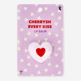LIP BALM CHERRY IN HEART SHAPE ON GIFT CARD