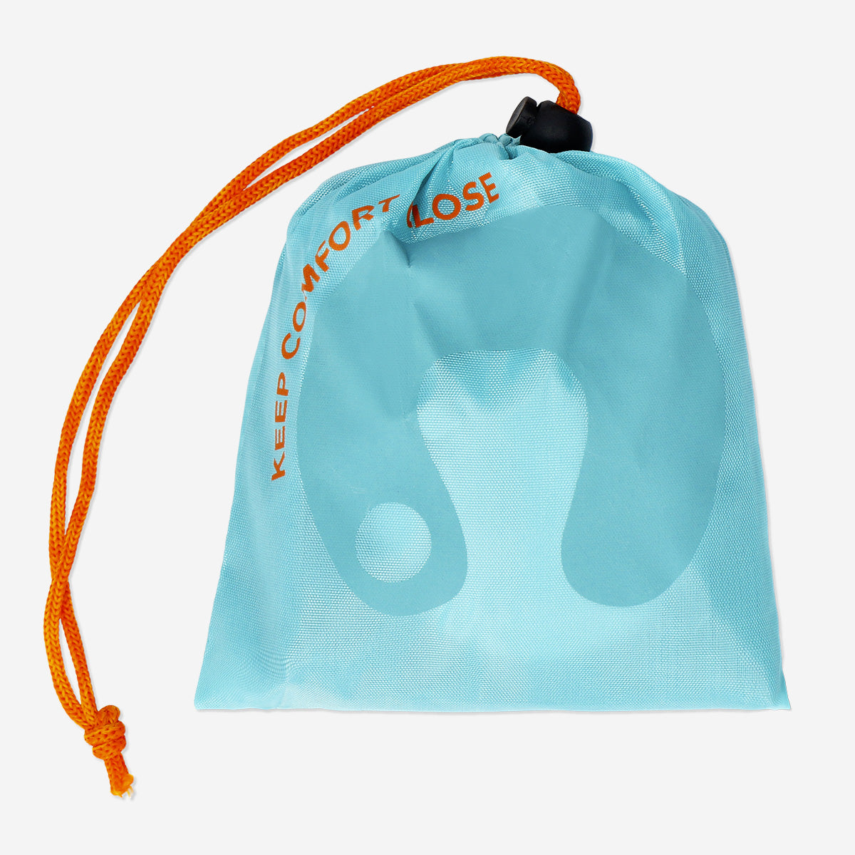 TRAVEL PILLOW TPU W INFLATABLE BUTTON IN CARRY BAG