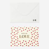 CARD W ENVELOPE HEARTS
