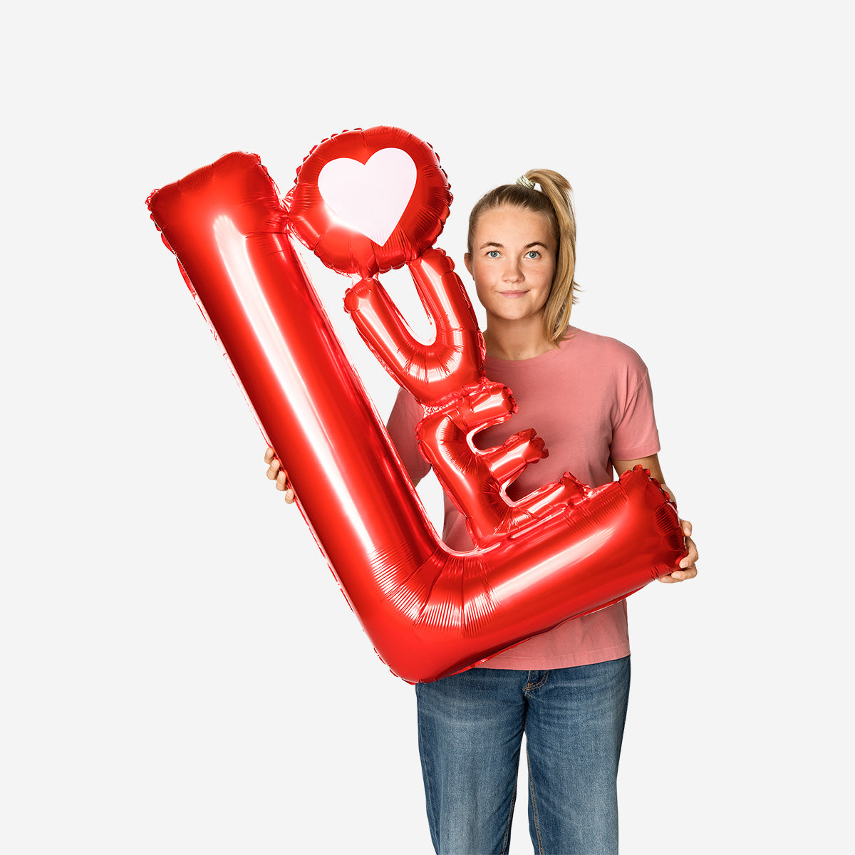 BALLOON FOIL LOVE 100 CM