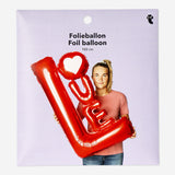 BALLOON FOIL LOVE 100 CM