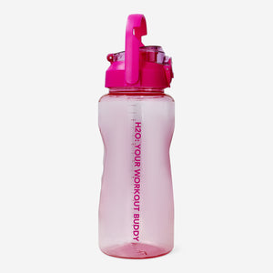 Motivasyon Sloganlı Pembe Matara 2 L
