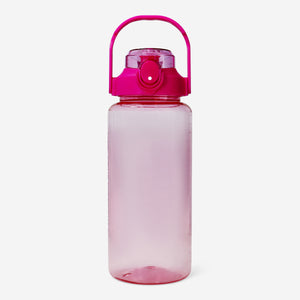 Motivasyon Sloganlı Pembe Matara 2 L