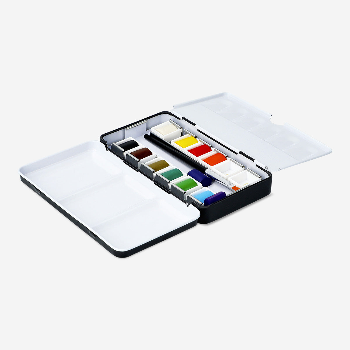 PAINT WATERCOLORS 12 COLORS IN METAL BOX | Flying Tiger Türkiye