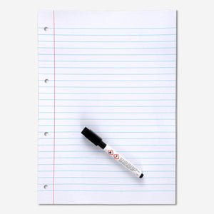 MAGNETIC BOARD AS PAPER SHEET
