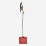 PHOTO CLIP GLASS SQUARE CORAL