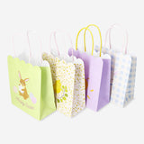GIFT BAGS SCALLOPED EDGES SET OF 4 18 X 15 CM