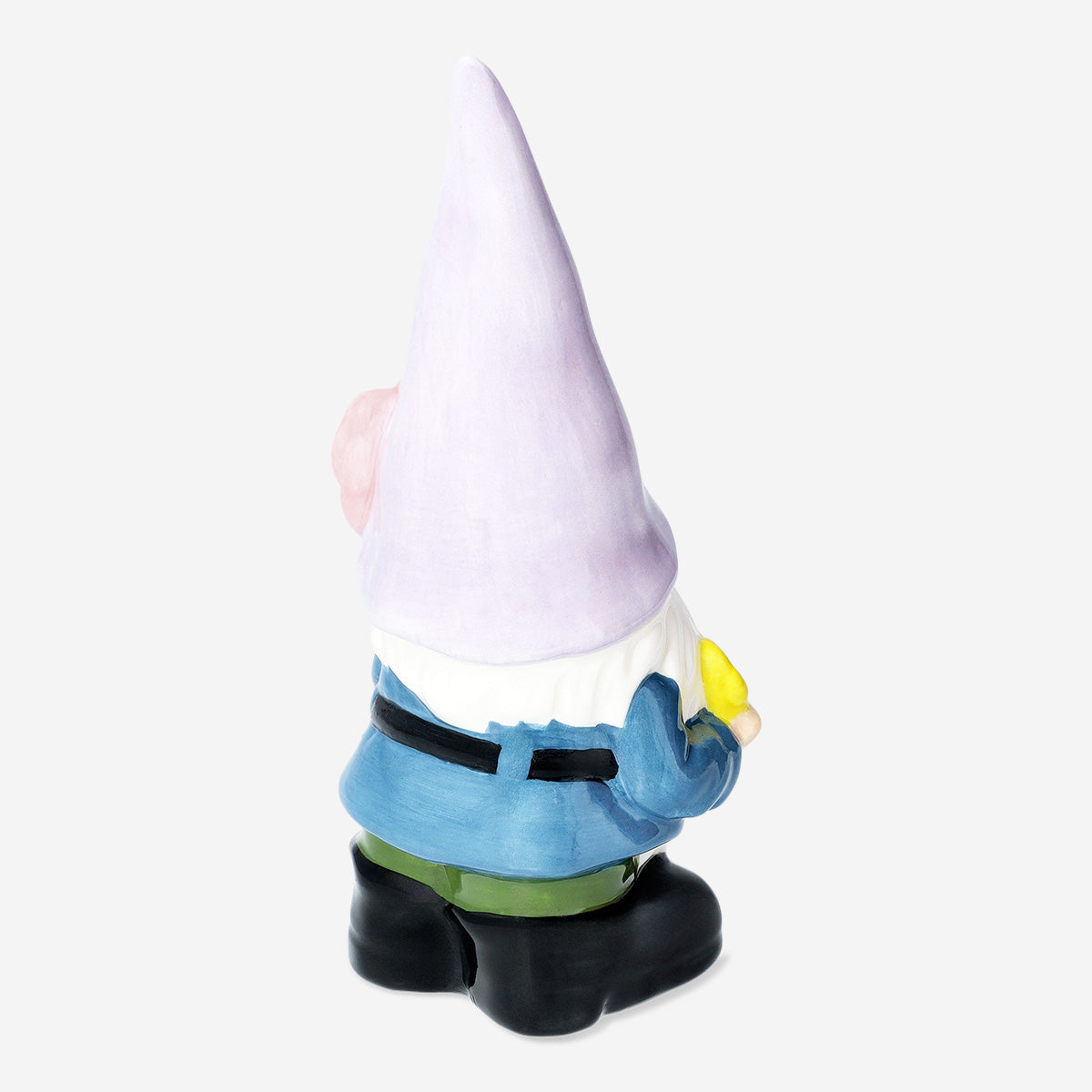 Büyük Kırmızı Yer Cücesi Şeklinde Bahçe Süsü 19 cm