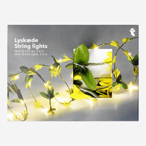 Sarı Çiçekli Led Işık 230 cm
