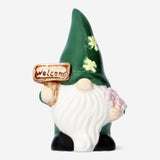 GARDEN FIGURE DECORATION GNOME SMALL GREEN