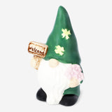 GARDEN FIGURE DECORATION GNOME SMALL GREEN