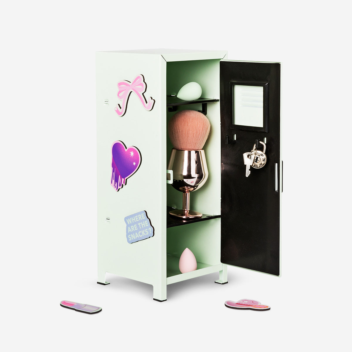 LOCKER MINI METAL FOR DESK W. MAGNETS