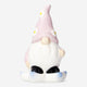 GARDEN FIGURE DECORATION GNOME SMALL PINK