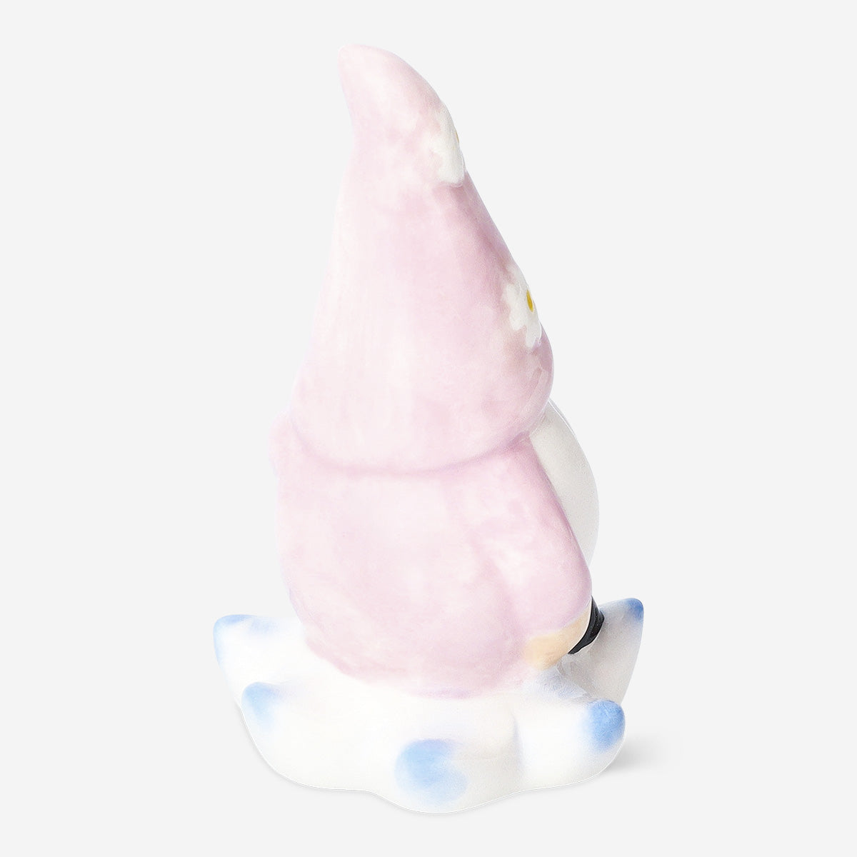 GARDEN FIGURE DECORATION GNOME SMALL PINK