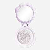 HAIR BRUSH FOLDABLE PAW SHAPE W MIRROR