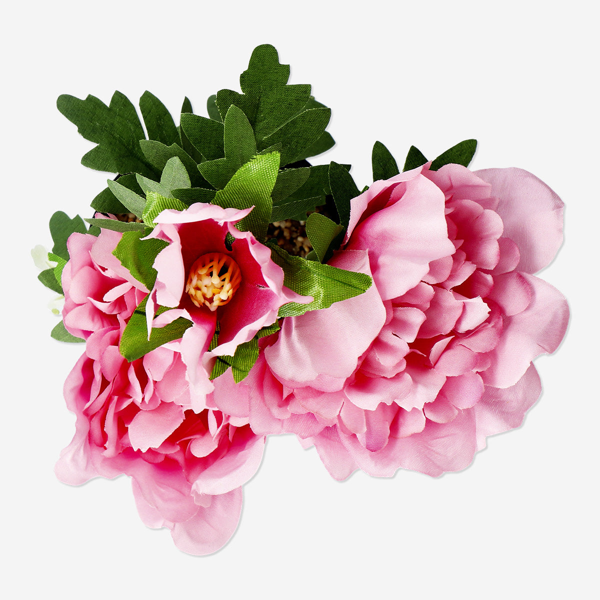 FLOWER ARTIFICIAL PINK IN POT