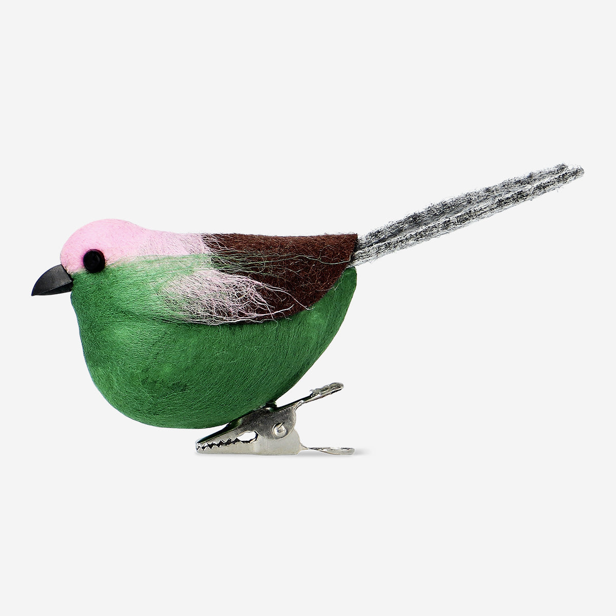 DECORATION WITH CLIP BIRD