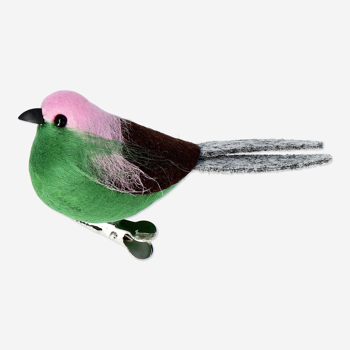 DECORATION WITH CLIP BIRD