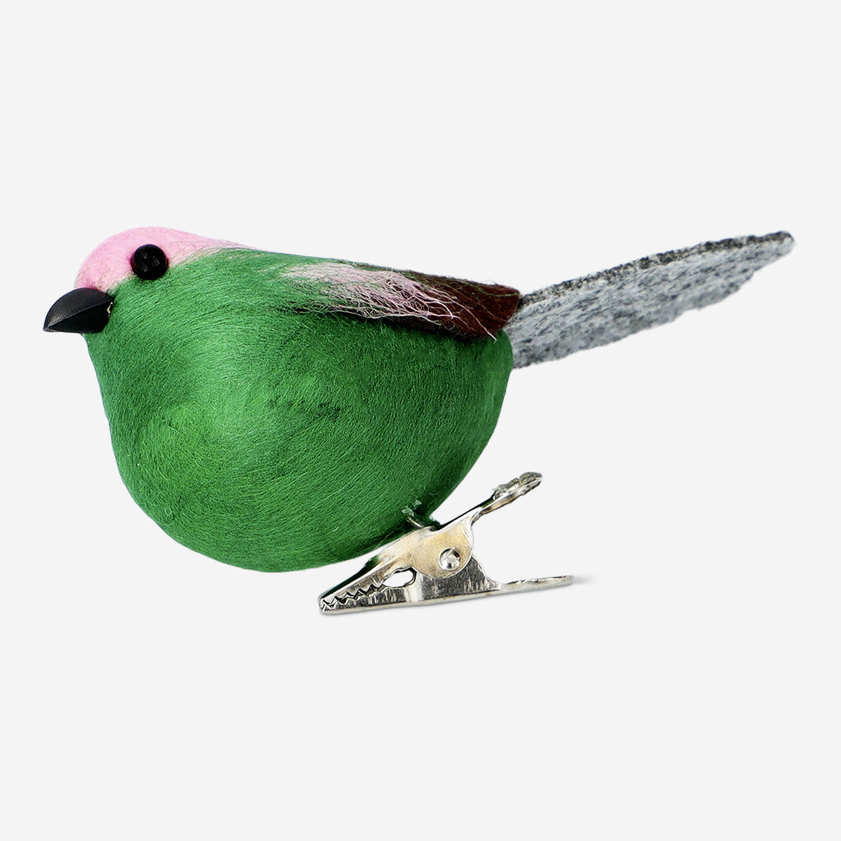 DECORATION WITH CLIP BIRD