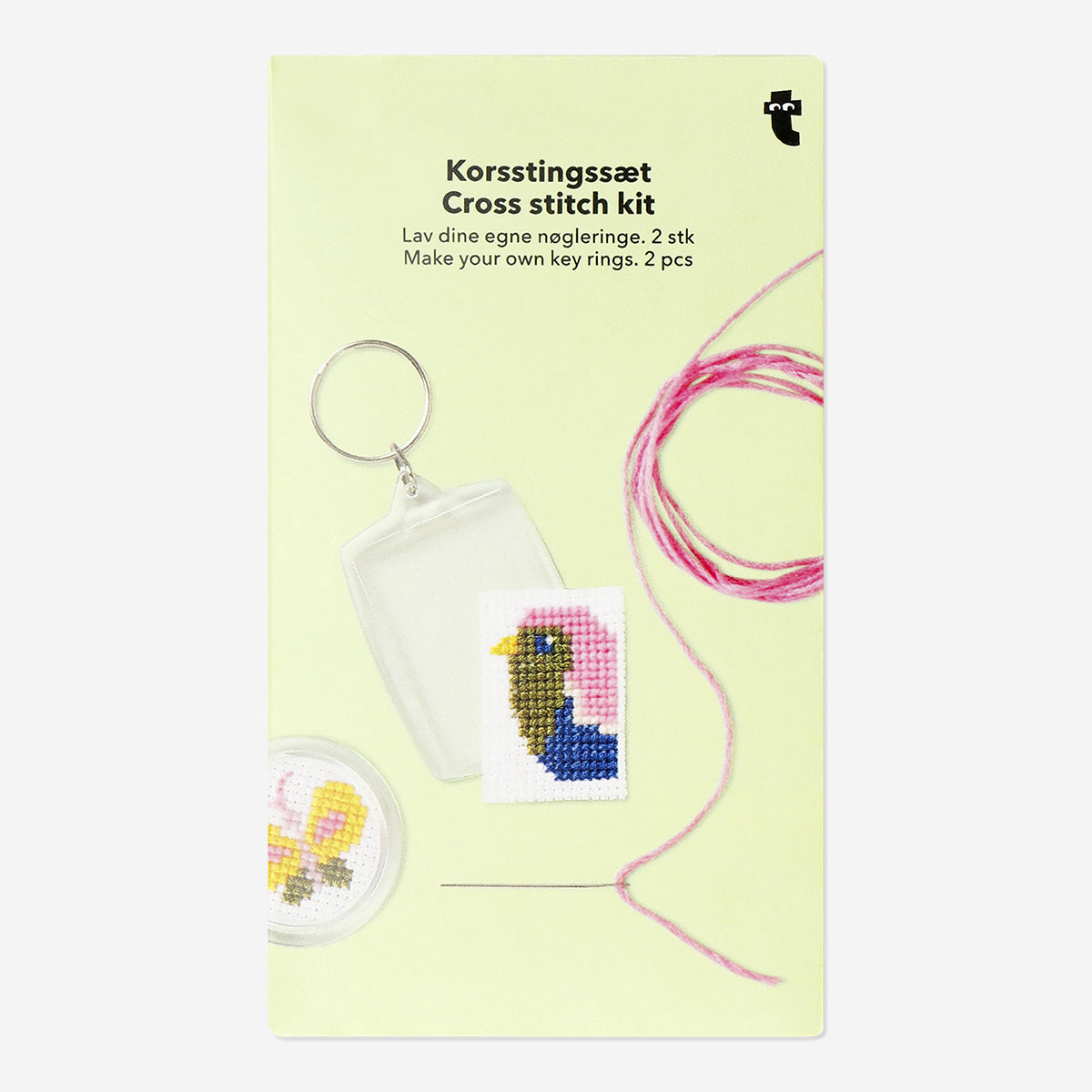 CROSS STITCH KEYRING KIT