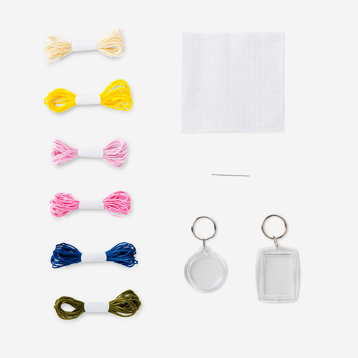 CROSS STITCH KEYRING KIT