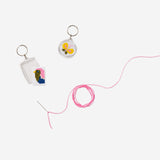 CROSS STITCH KEYRING KIT