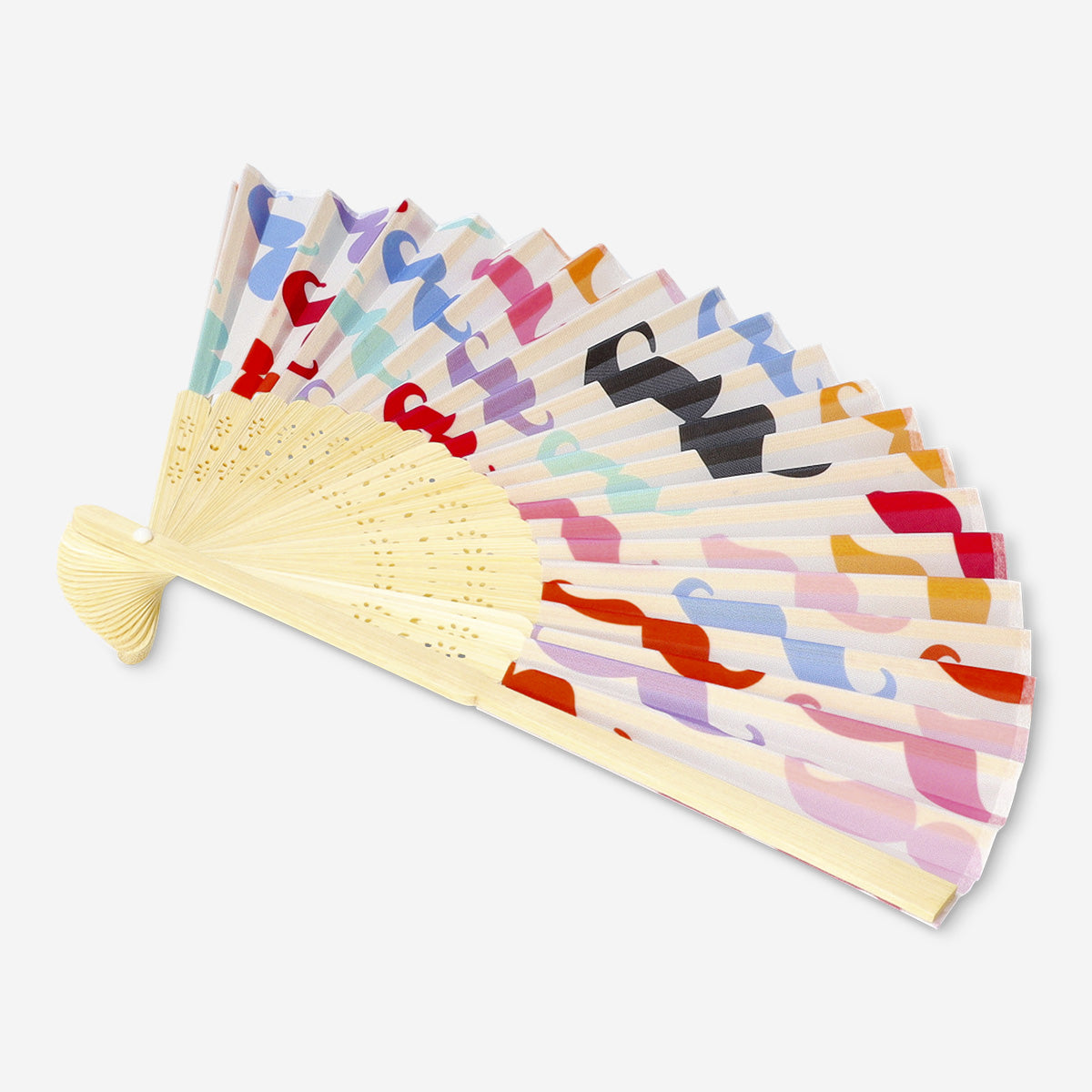 FAN BAMBOO FOLDABLE CELEBRATING 30