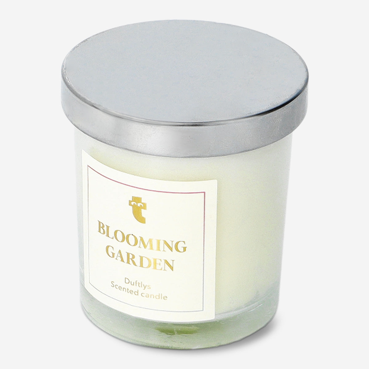 CANDLE SCENT IN GLASS W. LID POETIC SOUL