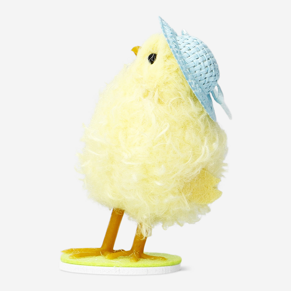 CHICKEN WITH HAT YELLOW SMALL