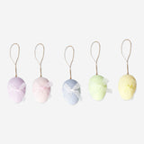 EASTER EGGS 5 PCS SET WITH BOWS