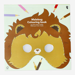COLOURING BOOK - COLOUR AND CREATE YOUR OWN MASK