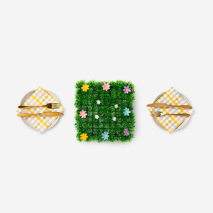 DECORATION GRASS W.FLOWERS