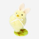 CHICKEN W BUNNY EARS YELLOW SMALL