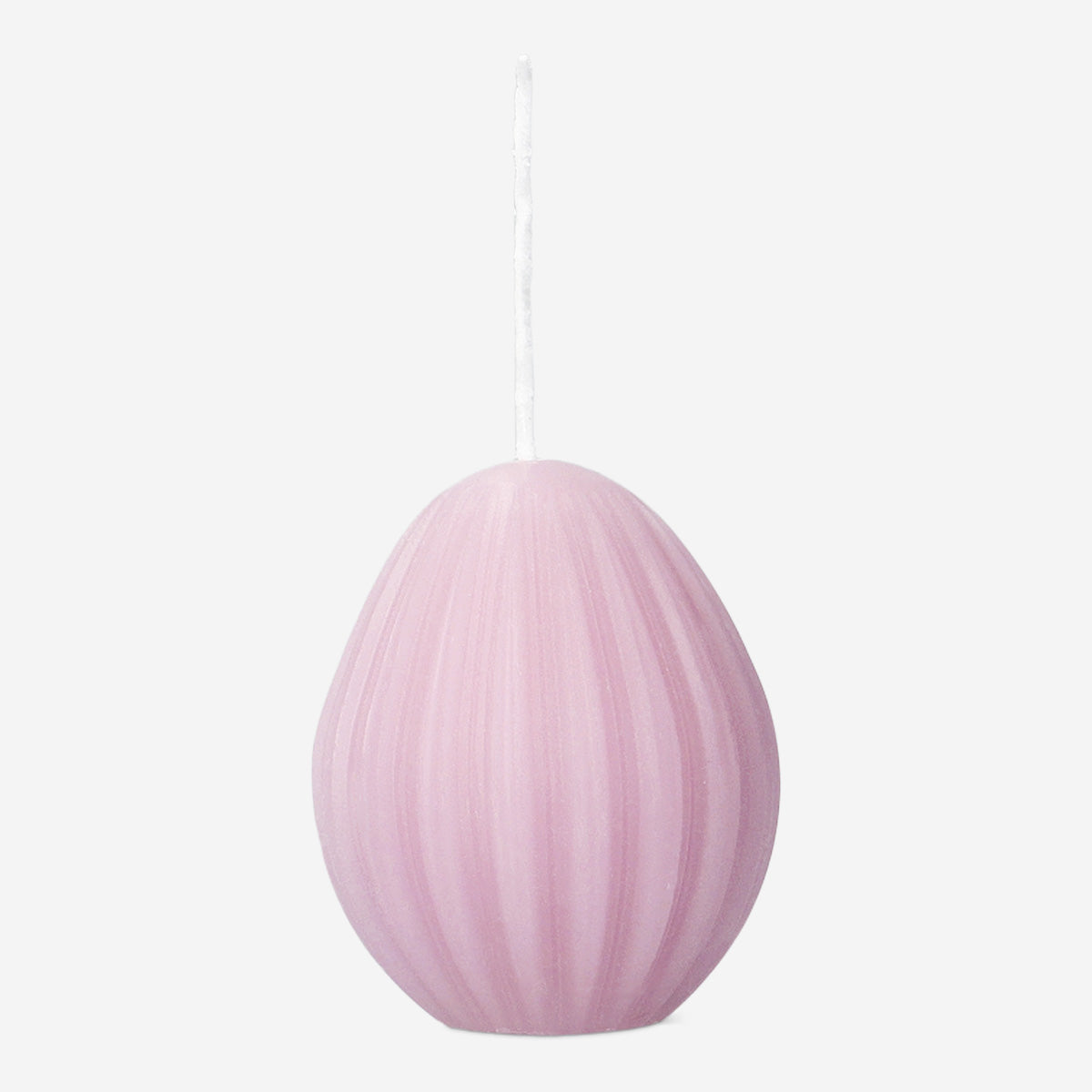 Yumurta Şeklinde Pembe Mum