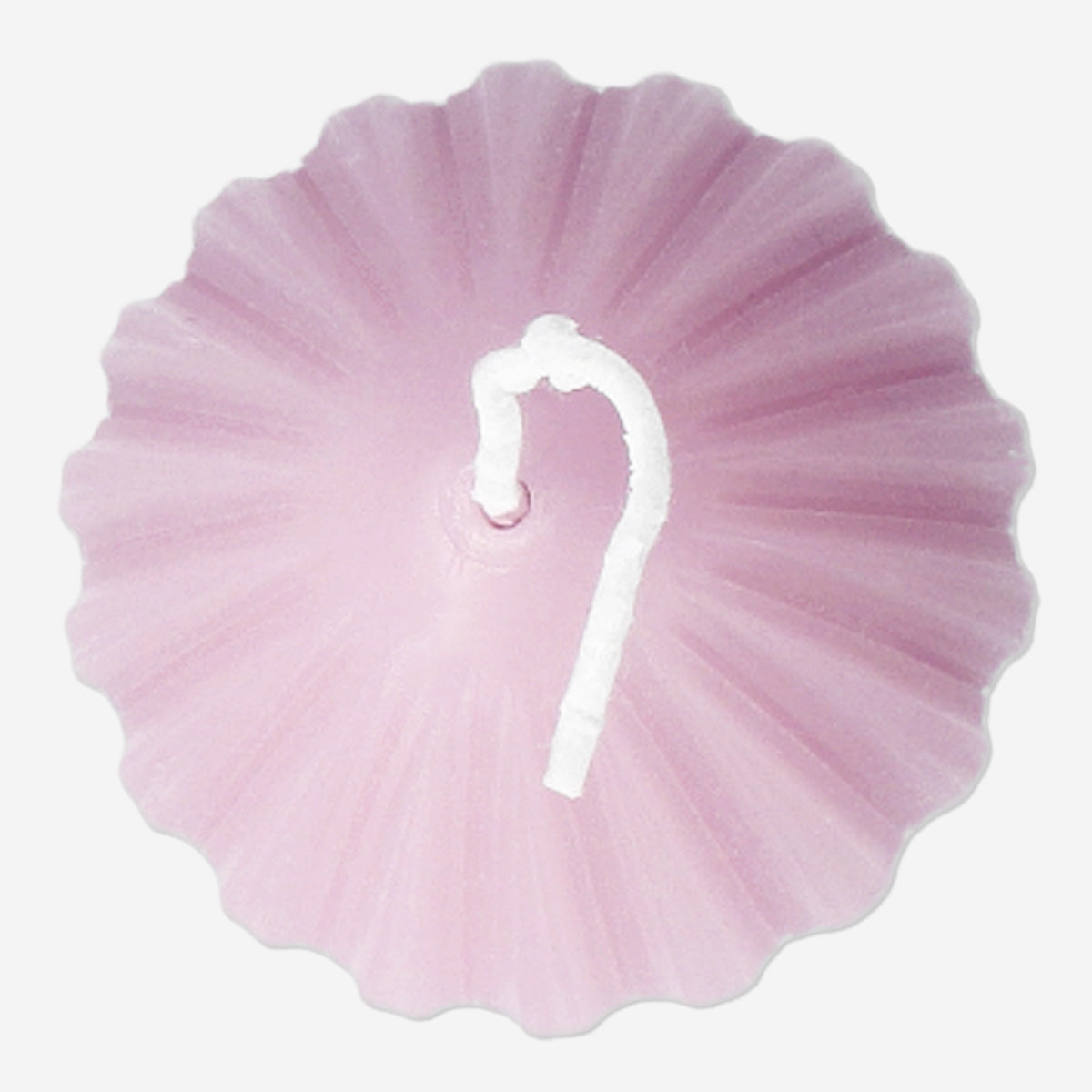 Yumurta Şeklinde Pembe Mum