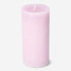 CANDLE PILLAR RUSTIC DIA57 X 120MM LIGHT PINK