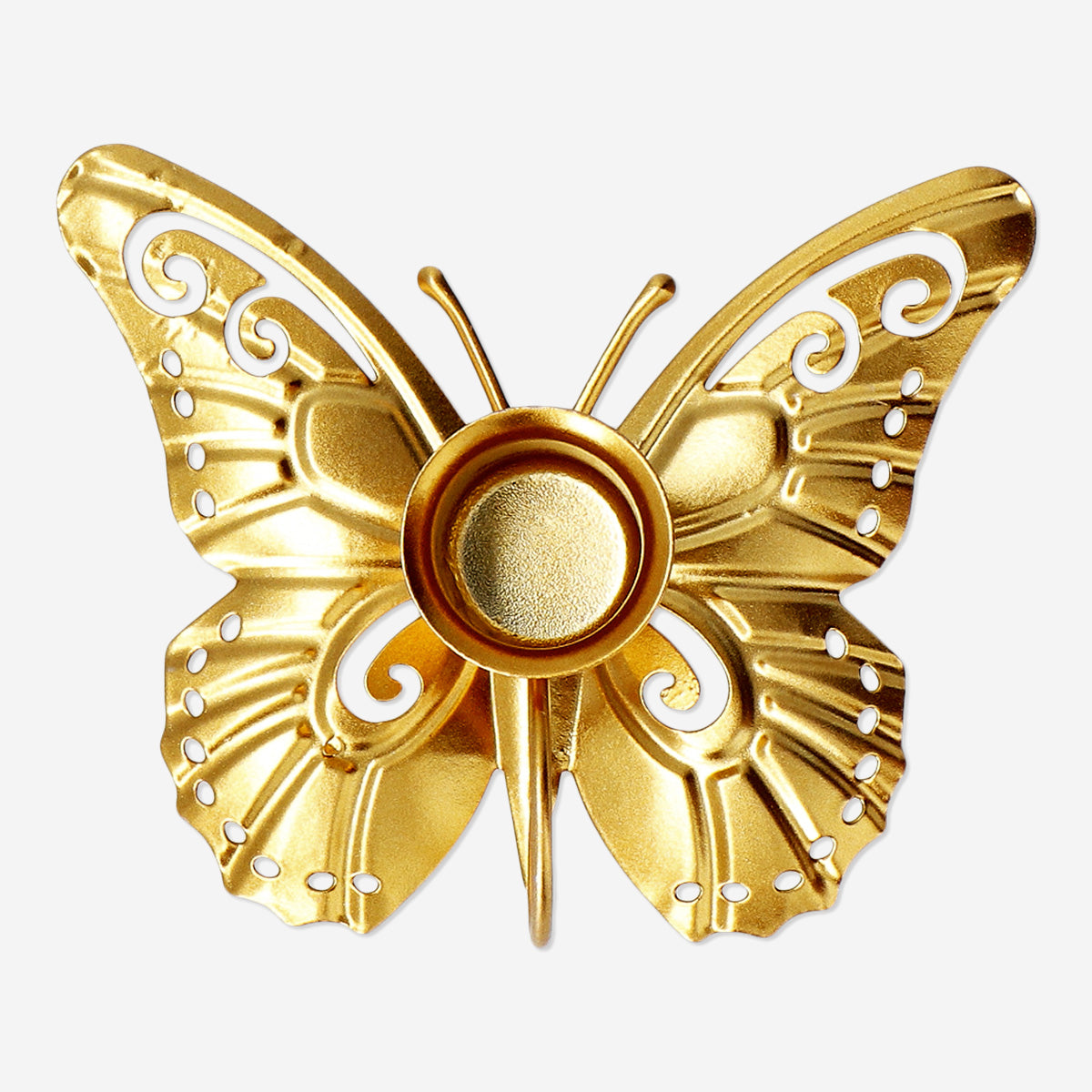Kelebek Şeklinde Gold Mumluk