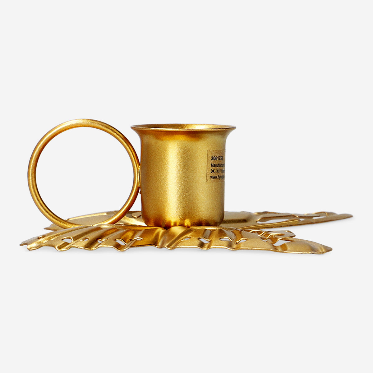 Kelebek Şeklinde Gold Mumluk