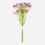 Pembe Yapay Çiçek Buketi 24 cm