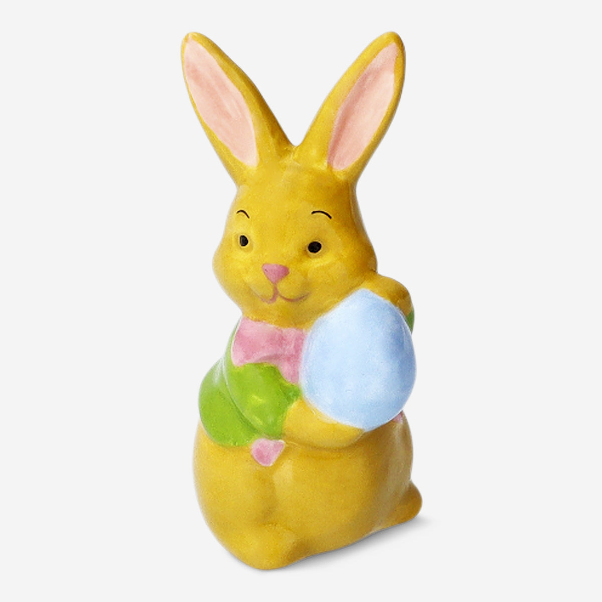 Yumurtalı Seramik Tavşan Biblosu 8 cm