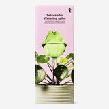 SELF WATERING GLASS TUBE AS FROG