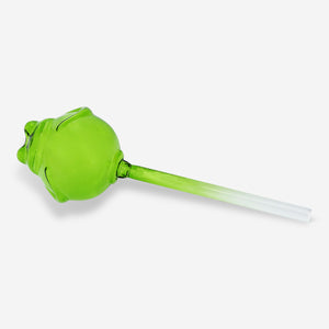 SELF WATERING GLASS TUBE AS FROG