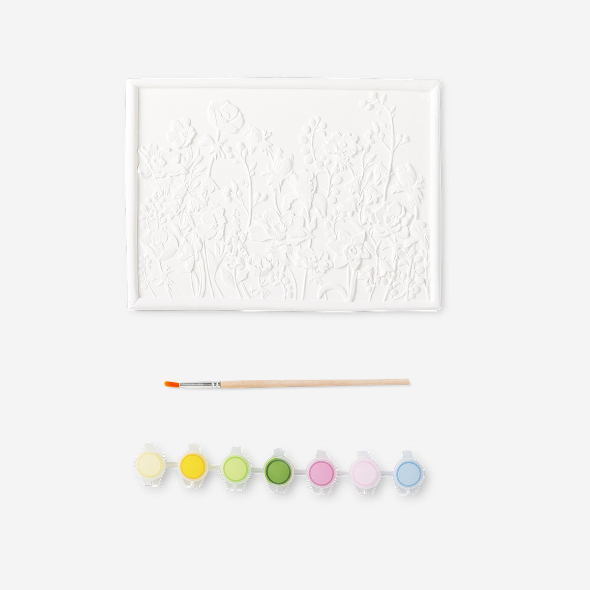 PLASTER ART 3D FLOWERS