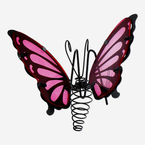 POT DECORATION BUTTERFLY METAL